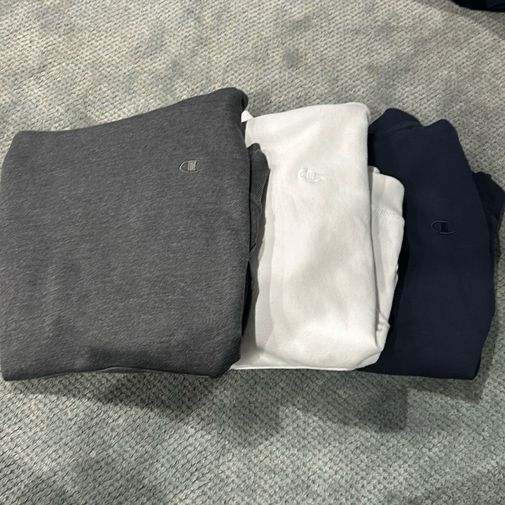 Men’s 3 pack champion hoodies